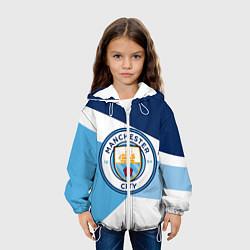 Куртка с капюшоном детская MANCHESTER CITY EXLUSIVE, цвет: 3D-белый — фото 2