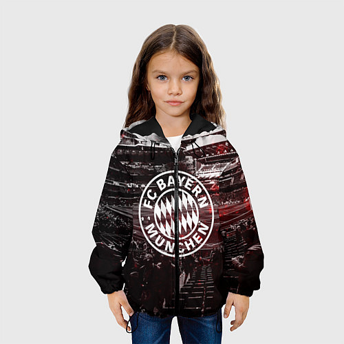 Детская куртка FC BAYERN MUNCHEN / 3D-Черный – фото 3
