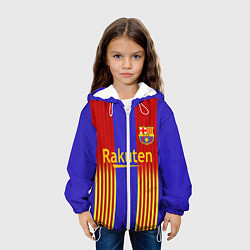 Куртка с капюшоном детская Barcelona 2020-2021 г, цвет: 3D-белый — фото 2