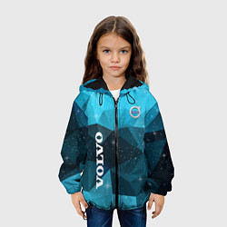 Куртка с капюшоном детская Volvo, цвет: 3D-черный — фото 2