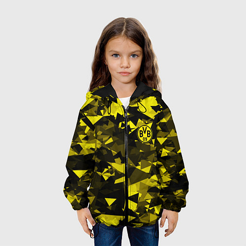 Детская куртка Borussia Боруссия / 3D-Черный – фото 3