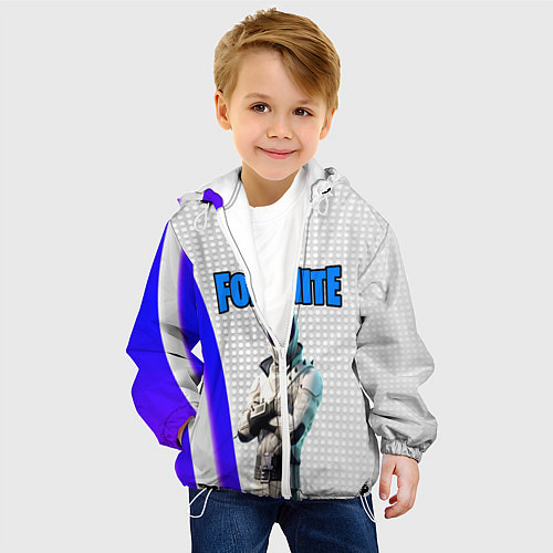 Детская куртка FORTNITE / 3D-Белый – фото 4