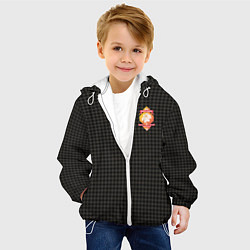 Куртка с капюшоном детская Gryffindor, цвет: 3D-белый — фото 2