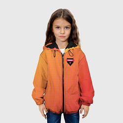 Куртка с капюшоном детская Gryffindor, цвет: 3D-черный — фото 2