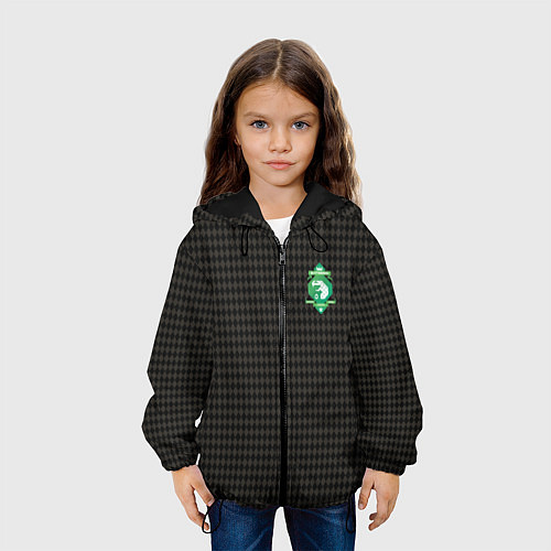 Детская куртка Slytherin / 3D-Черный – фото 3