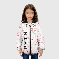 Куртка с капюшоном детская PAYTON MOORMIER ПЕЙТОН, цвет: 3D-черный — фото 2
