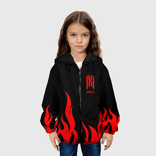 Детская куртка Monsta X / 3D-Черный – фото 3