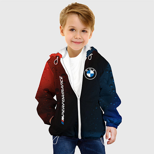 Детская куртка BMW БМВ / 3D-Белый – фото 4