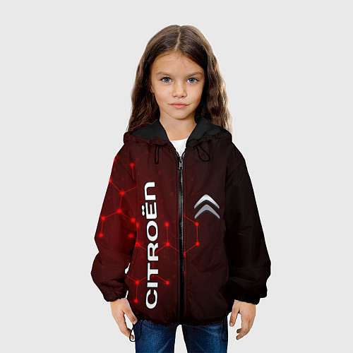Детская куртка CITROEN / 3D-Черный – фото 3