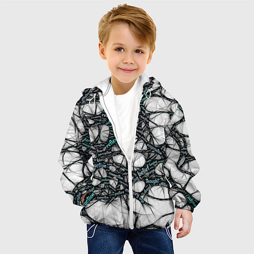 Детская куртка NEIROLINK / 3D-Белый – фото 4