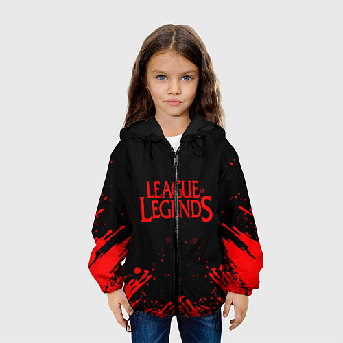 Детская куртка League of legends / 3D-Черный – фото 3