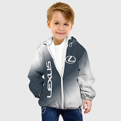 Детская куртка LEXUS ЛЕКСУС / 3D-Белый – фото 4