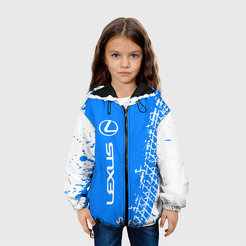Детская куртка LEXUS ЛЕКСУС / 3D-Черный – фото 3