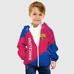 Куртка с капюшоном детская BARCELONA БАРСЕЛОНА, цвет: 3D-белый — фото 2