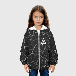 Куртка с капюшоном детская LINKIN PARK ЛИНКИН ПАРК, цвет: 3D-белый — фото 2