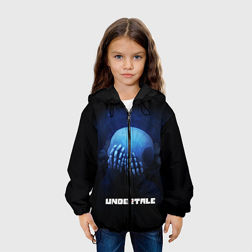 Детская куртка UNDERTALE / 3D-Черный – фото 3