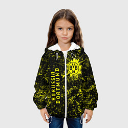 Куртка с капюшоном детская Borussia Боруссия, цвет: 3D-белый — фото 2