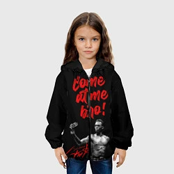 Куртка с капюшоном детская Israel Adesanya, цвет: 3D-черный — фото 2