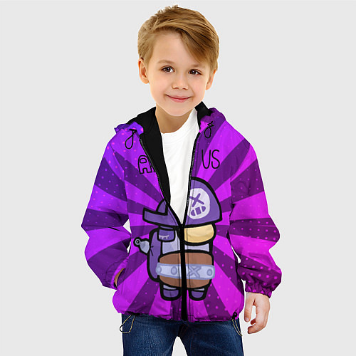 Детская куртка Among Us Pirate / 3D-Черный – фото 4