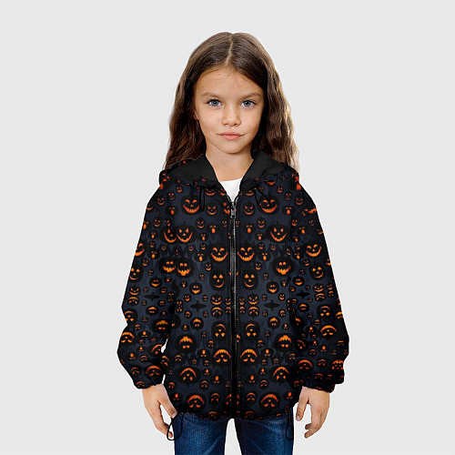 Детская куртка HALLOWEEN / 3D-Черный – фото 3