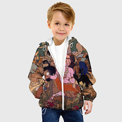 Куртка с капюшоном детская BRING ME THE HORIZON ART, цвет: 3D-белый — фото 2