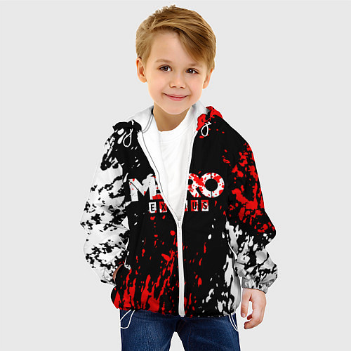 Детская куртка METRO EXODUS / 3D-Белый – фото 4