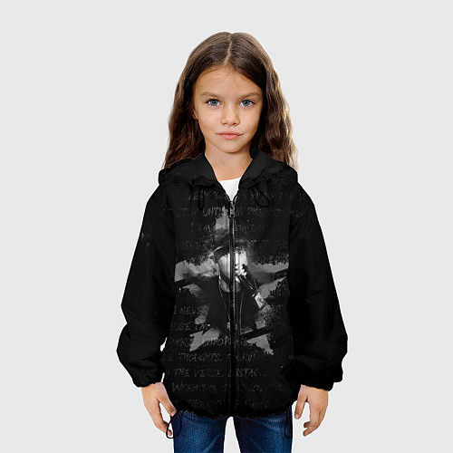 Детская куртка Eminem / 3D-Черный – фото 3