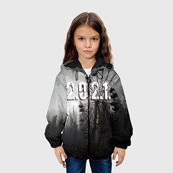Куртка с капюшоном детская 2021, цвет: 3D-черный — фото 2