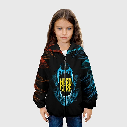 Детская куртка HARD CORE / 3D-Черный – фото 3