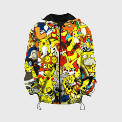 Детская куртка ПОКЕМОНЫ