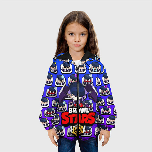 Детская куртка BRAWL STARS EDGAR / 3D-Черный – фото 3