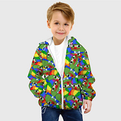 Куртка с капюшоном детская ПЕПЕ КЛОУН, цвет: 3D-белый — фото 2
