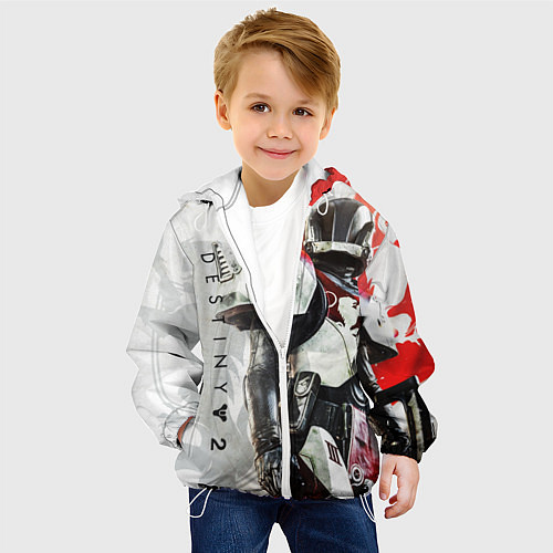Детская куртка DESTINY, TITAN / 3D-Белый – фото 4
