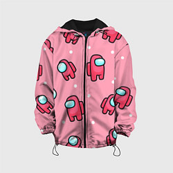 Детская куртка Among Us - Розовый цвет