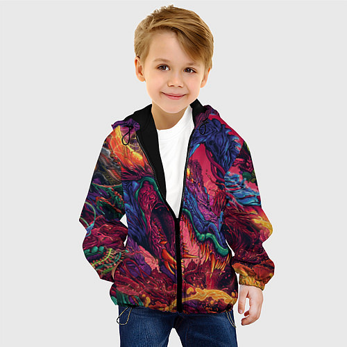 Детская куртка HYPER BEAST / 3D-Черный – фото 4