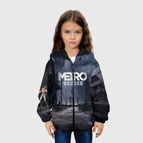 Детская куртка Metro Exodus / 3D-Черный – фото 3