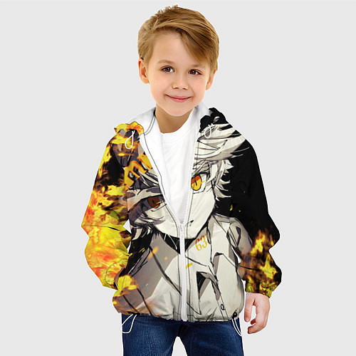Детская куртка Обещанный неверленд Emma / 3D-Белый – фото 4