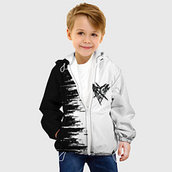Куртка с капюшоном детская Velial Squad,, цвет: 3D-белый — фото 2