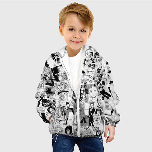 Детская куртка Семь смертных грехов / 3D-Белый – фото 4