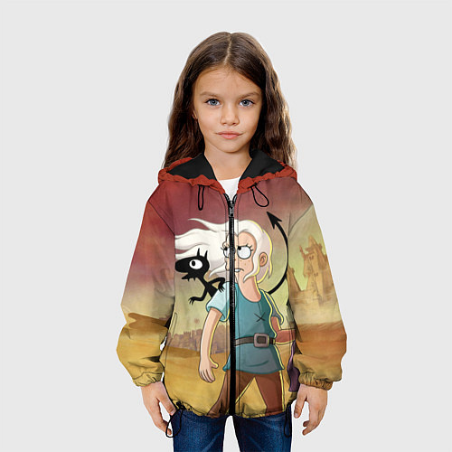 Детская куртка Разочарование / 3D-Черный – фото 3