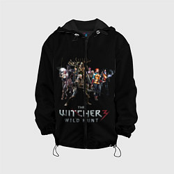 Куртка с капюшоном детская THE WITCHER ВЕДЬМАК 3, цвет: 3D-черный