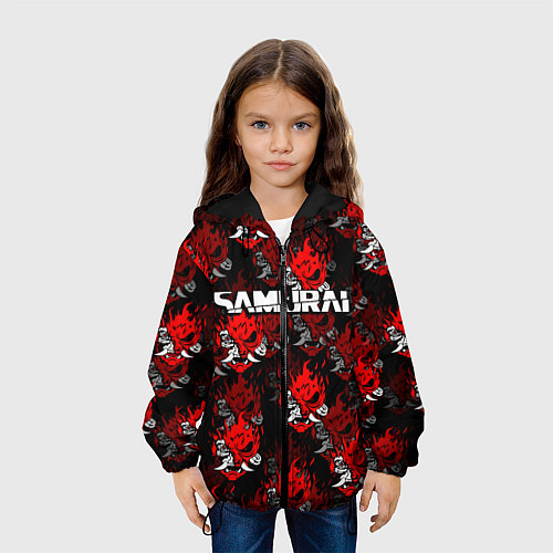 Детская куртка SAMURAI KEANU REEVES / 3D-Черный – фото 3
