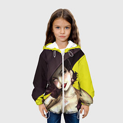 Куртка с капюшоном детская РЕЗИДЕНТ ИВЕЛ ДЕРЕВНЯ, цвет: 3D-белый — фото 2