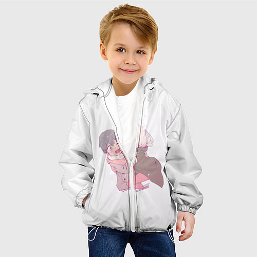 Детская куртка Милота / 3D-Белый – фото 4
