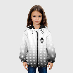 Куртка с капюшоном детская Renault, цвет: 3D-черный — фото 2