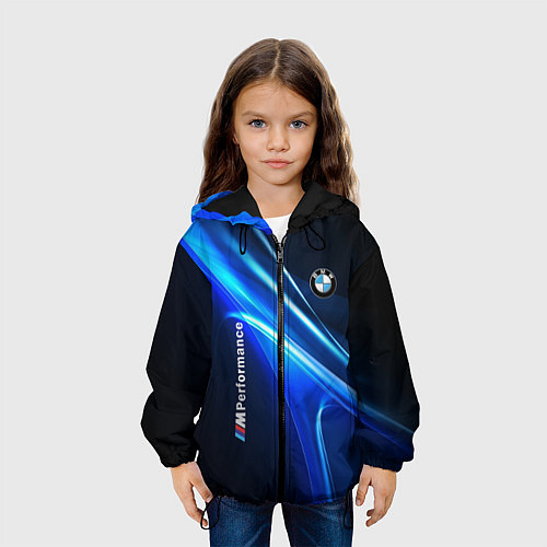 Детская куртка BMW / 3D-Черный – фото 3