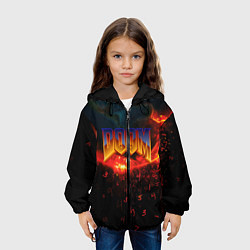 Куртка с капюшоном детская DOOM MARS, цвет: 3D-черный — фото 2
