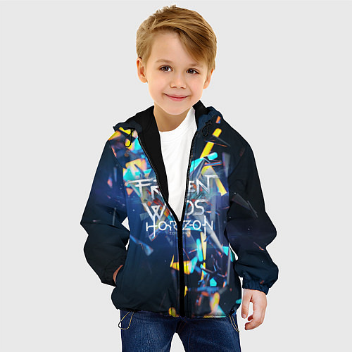 Детская куртка HORIZON ZERO DAWN / 3D-Черный – фото 4