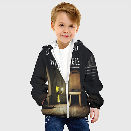 Детская куртка Little Nightmares 2 / 3D-Белый – фото 4