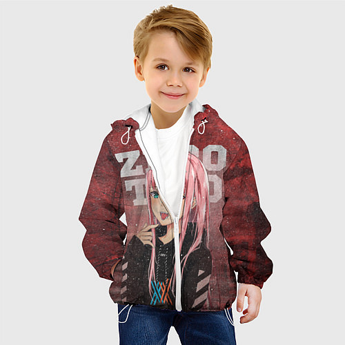 Детская куртка Zero Two / 3D-Белый – фото 4